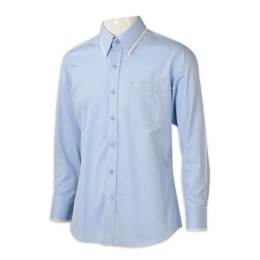 R316 度身訂做恤衫  訂做拼色領    男裝 長袖 淨色  65%cotton   35%polyester  澳門  中國太平洋  力豐 GS100雙斜紋CVC-3稅務藍,CVC-1漂白  天藍色 R316 度身訂做恤衫  訂做拼色領    男裝 長袖 淨色  65%cotton   35%polyester  澳門  中國太平洋  力豐 GS100雙斜紋CVC-3稅務藍,CVC-1漂白  天藍色